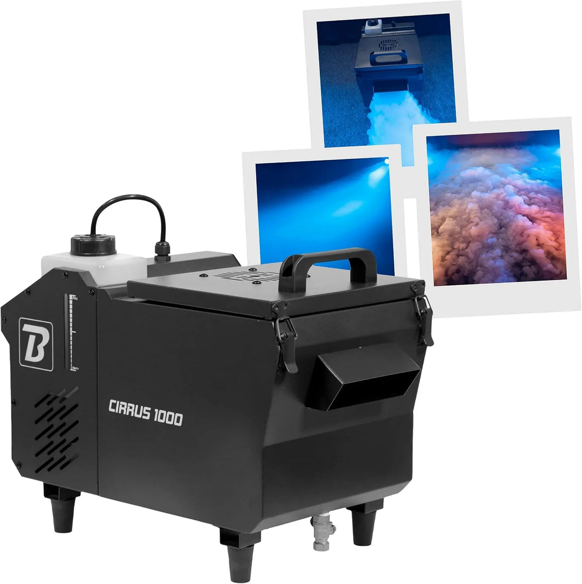 BoomToneDJ, maszyna dymna, 1000 W, profesjonalny, na wesela
