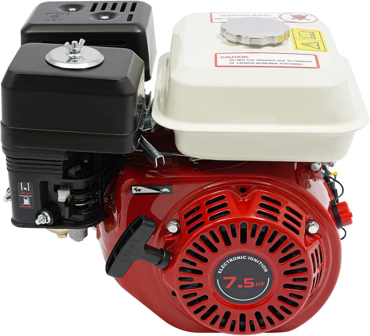 Silnik spalinowy, 3,6 l, 3000 W, 0,6 l, 4-suwowy silnik benzynowy, chłodzony powietrzem, do pomp wodnych, maszyn budowlanych