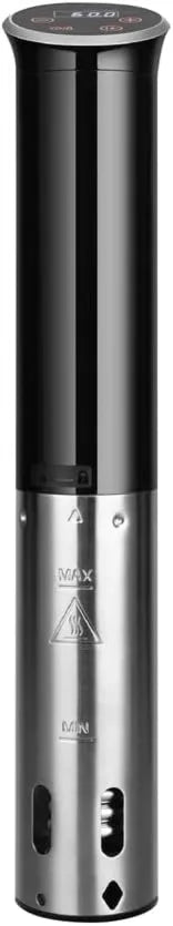 Aundhegrtt pakowarka próżniowa, IPX7 Kuchenka, urządzenia do gotowania próżniowego, 1100 W, IP65, dotyk, wyświetlacz LCD