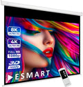 ESMART, Produkt 305x229 cm 4: 3, Profesjonalny ekran silnika MIMOTO 327 cm, Materiał: biały, powierzchnia obrazu 305 × 229 cm, zdalne sterowanie