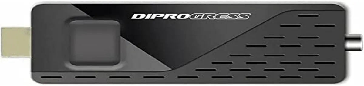 DIPROGRESS, Smart TV H.265 DPT210HA, TV, HDMI, DVB- T2, czarny, cyfrowy dekoder lądowy HDMI Stick TV DVB- T2 H.265 HEVC 265 10 Bitów DPT210HA DVB-T2