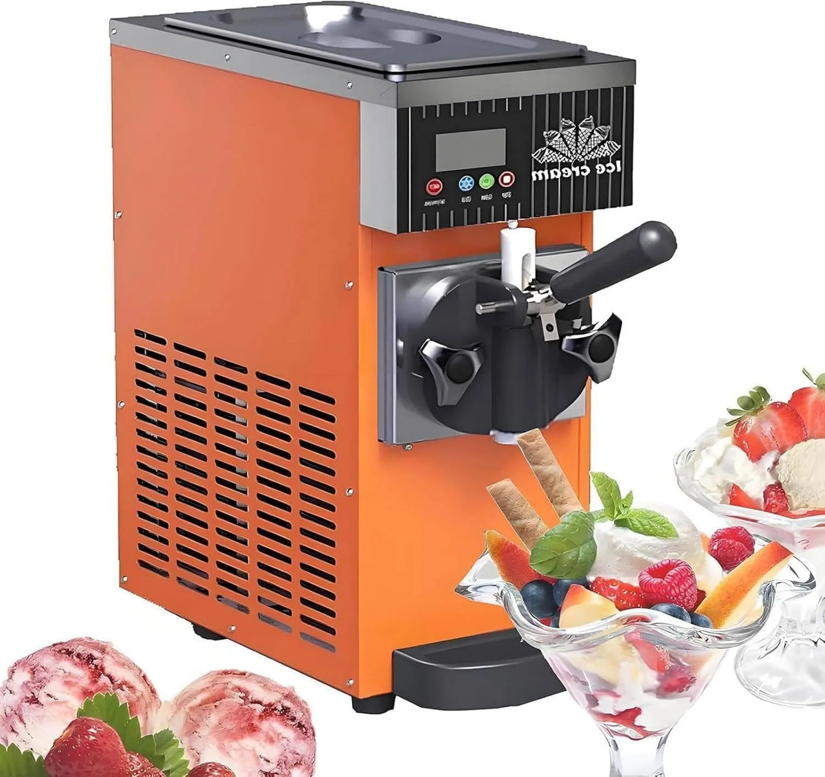 ByBoDi, kostkarka do lodu, kostkarka do lodu i sorbetu, 3, 5 l, 450 W, profesjonalny, restauracja, dla restauracji i przekąsek