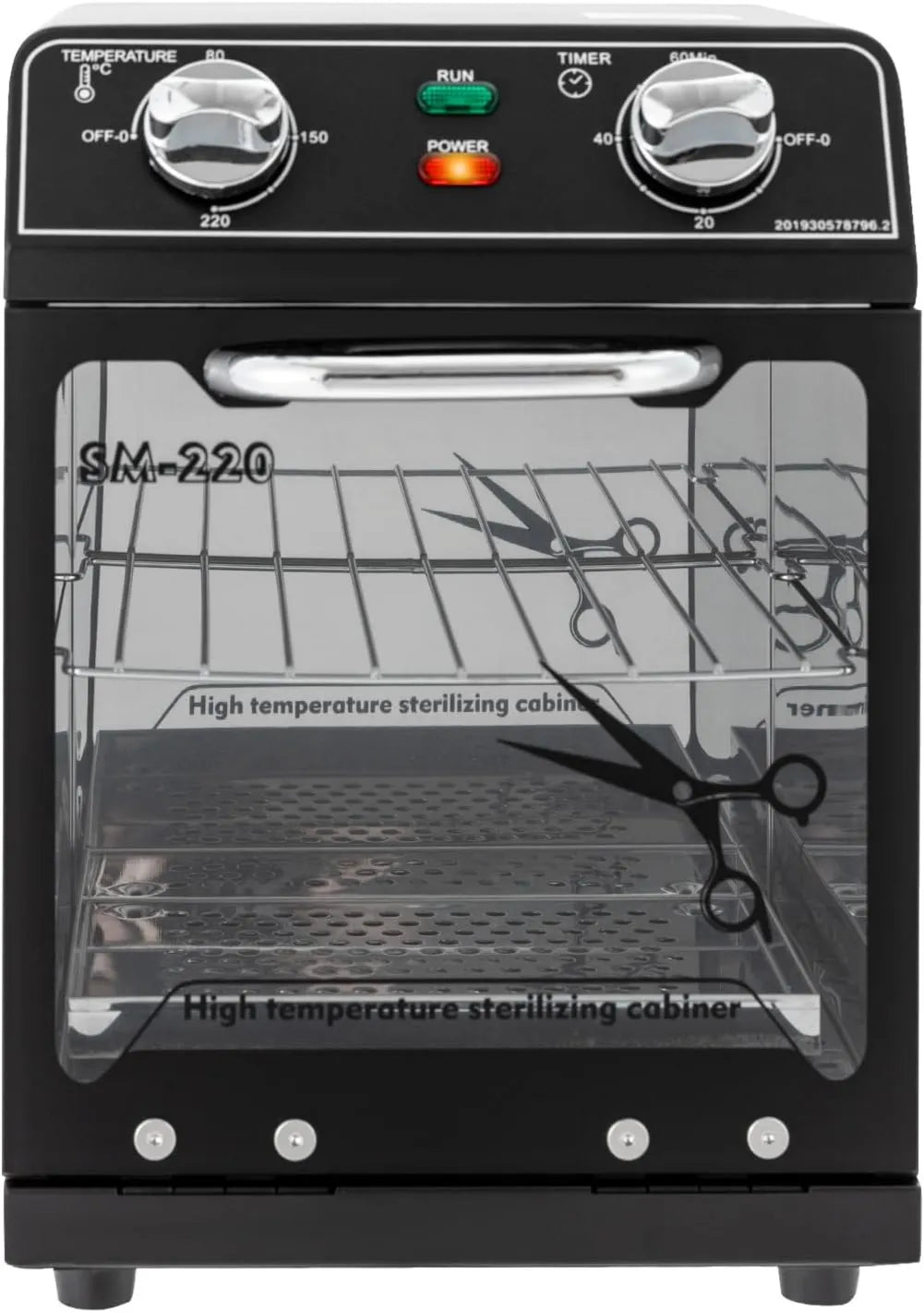 YEITBY, Sterylizator, szafa, aparatura do sterylizacji elektrycznej, szafa do czyszczenia UV i dezynfekcja, 8 l, 600 W, dekoracja salonu