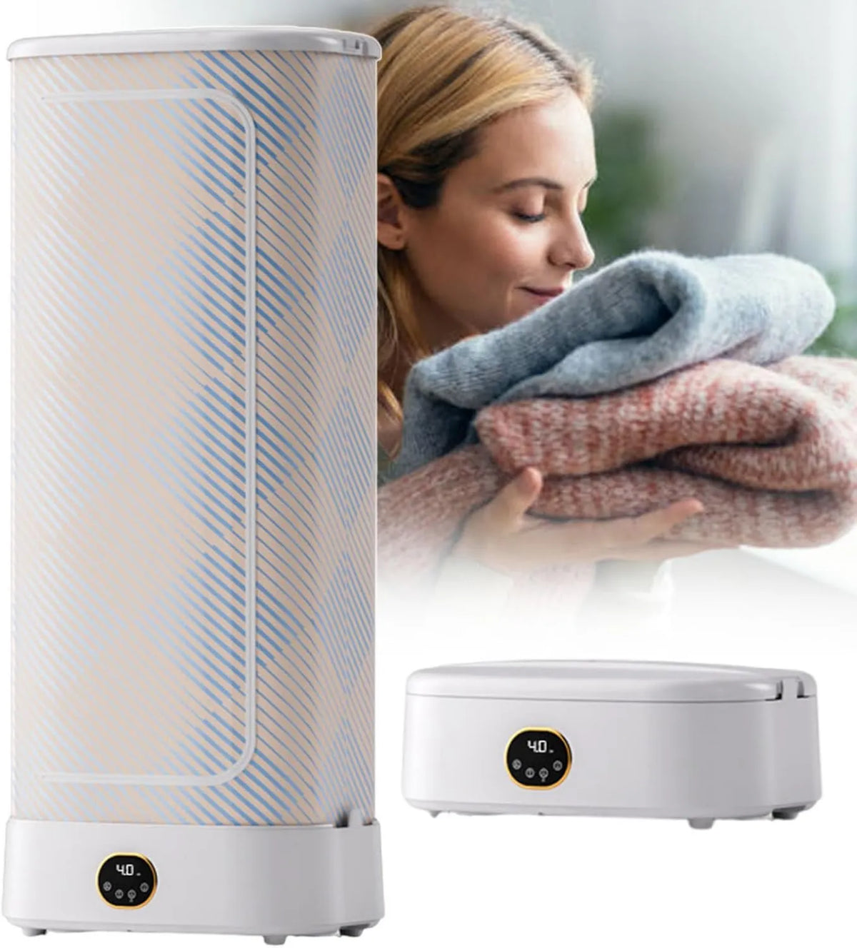 Generic, Szafka, suszarka, uchwyt, przenośny, 1000 W, 15 V, para, aluminium, do odzieży i tkanin