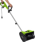 Haoxuesen, zamiatacz elektryczny, młyn śnieżny, 1200 W, zamiatacz 220 V, szerokość pokoju 25 cm, dla gospodarstw domowych, fabryk, zasięg odrzutowy 8 m