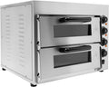Lilyeriy piec do pizzy, Elektryczny mini piekarnik do pizzy, 3000 W, minutnik, grill, restauracja, stal nierdzewna, 4 przyciski regulacji, grille, chleb, dom, kuchnia