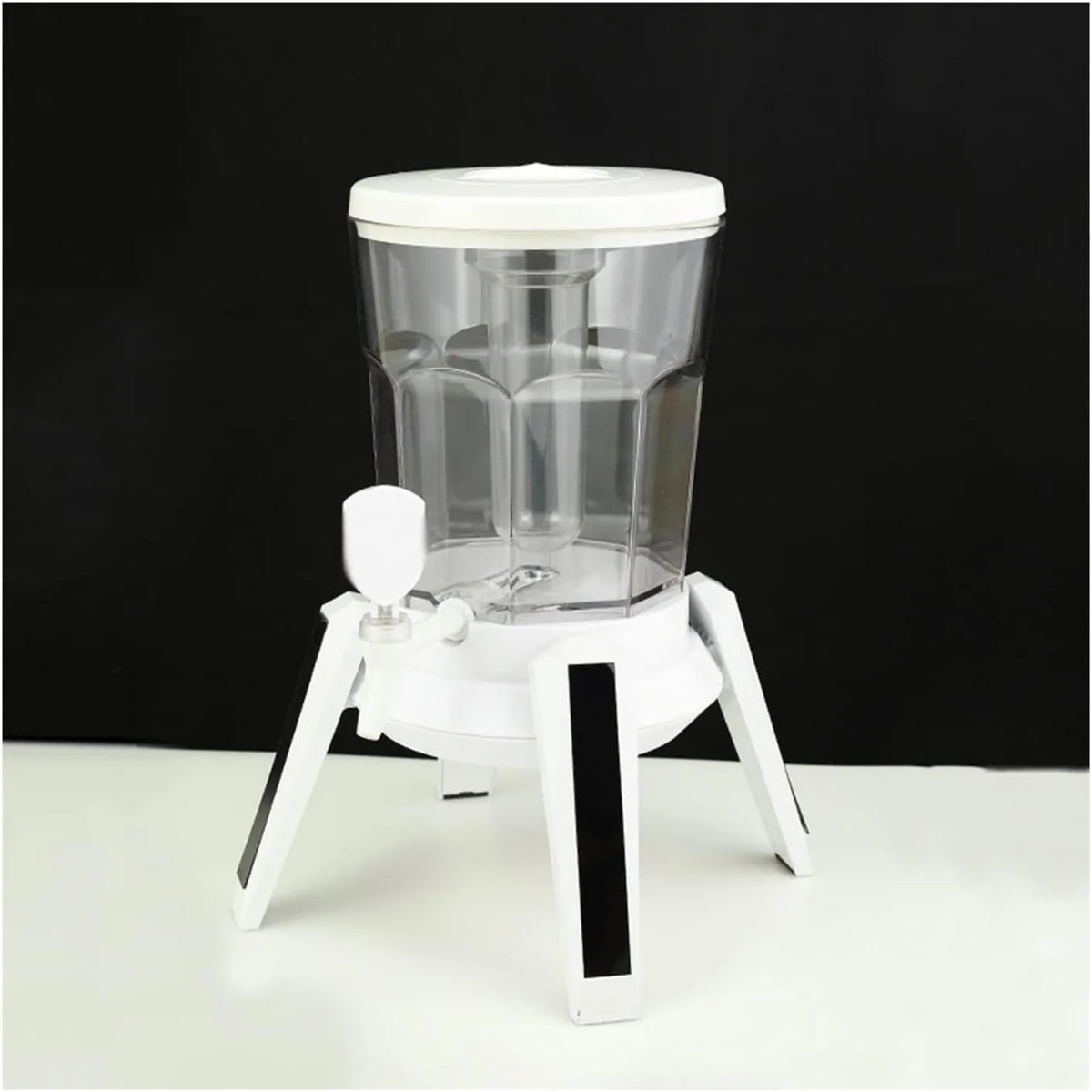 HSHTTKL, Kuchnia Skaner, 3 l, Wieża 3 l, 101OZ, Napoje z diodami LED i kostki lodu, Wieża piwna 3 l, Trójkątny Base Distributor