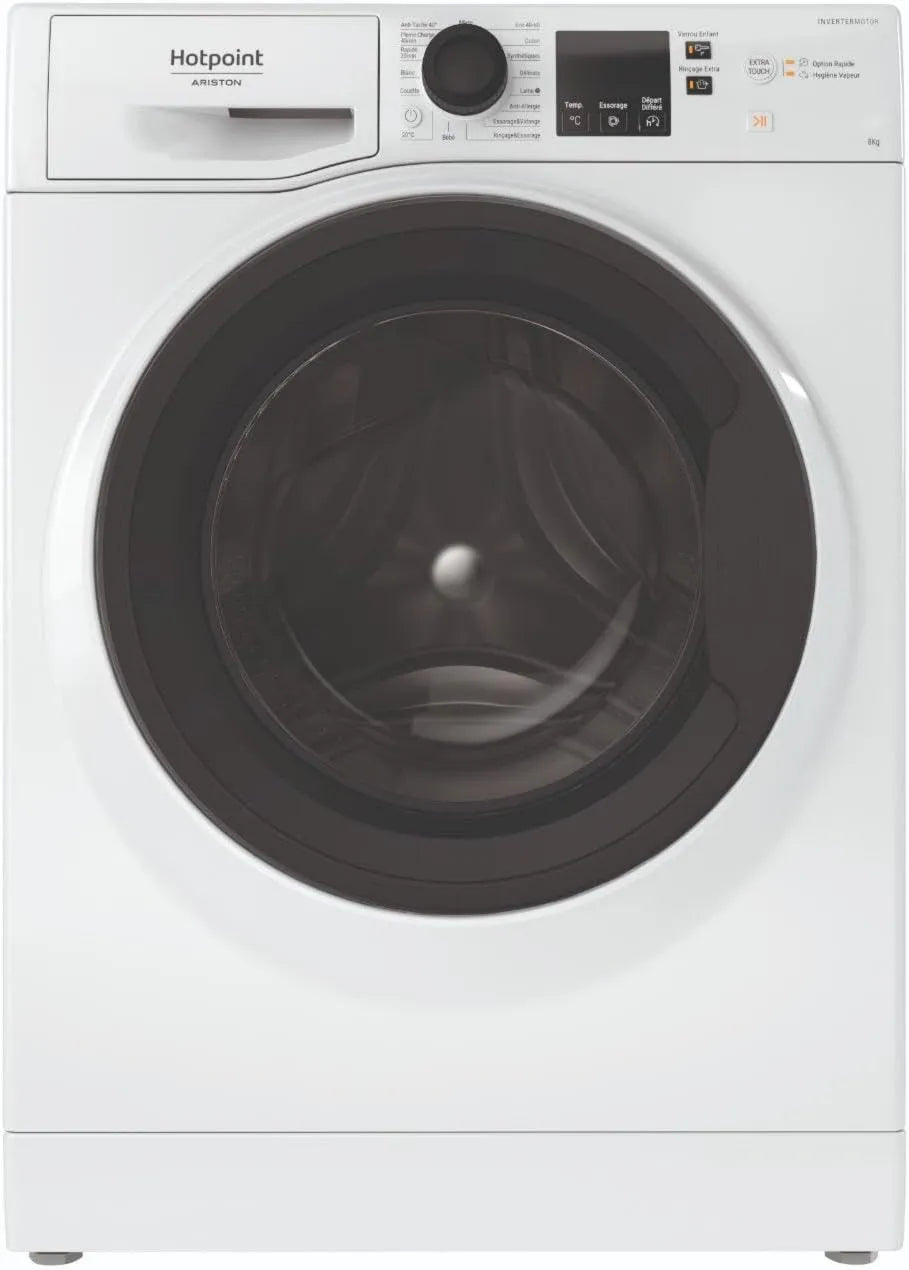 Hotpoint pralka, PNS825CFR, 8 kg, para wodna, higiena, biały, 1200 obr. / min, pojemność 8 kg, BPM silnika, - PNS825CFR drzwi Możliwe - Pojemność