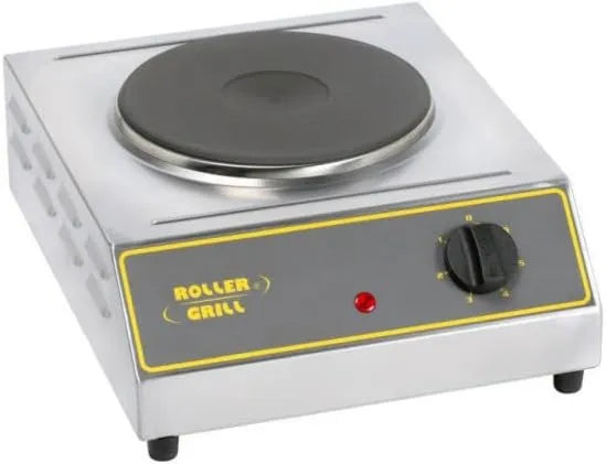 Roller Grill grill elektryczny, Grill, Przenośny, 2000 W, 230 mm, 2 kW, termostat, profesjonalny, stal nierdzewna