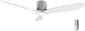 Cecotec wentylator sufitowy, 132 cm, timer, zdalne sterowanie, Wentylator sufitowy z oświetleniem LED Energysilence Aero 5400. 40 W, funkcja lato/zimą
