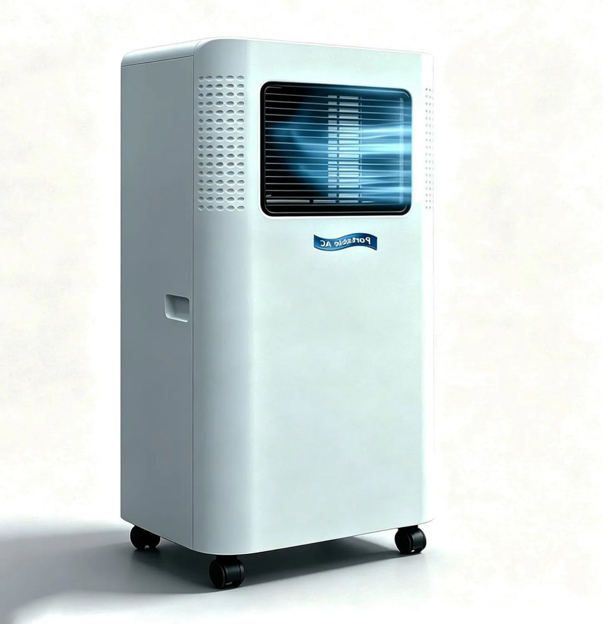 LMYYDES klimatyzator przenośny, Klimatyzator, 330 × 280 × 680 mm, 2600 W, koła ruchome, dekoracja salonu, 4 koła, stojący model do salonu, garaż i biuro