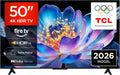 TCL telewizor, 50 V6D Smart TV, 50 cali, TV, 4K UHD, HDR, Sound Dolby, HDR10 +, Dolby Atmos, AirPlay 2, DTS: X, Press & Ask Alexa, Fire TV, Master gry