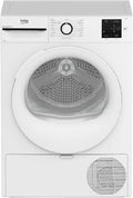 Beko suszarka z pompą ciepła, BMT93EW suszarka, 9 kg, klasa energetyczna D, biały, linia Aestetyczny NX, suszarka BMT93EW 9 kg, silnik asynchroniczny, cyfrowy wyświetlacz